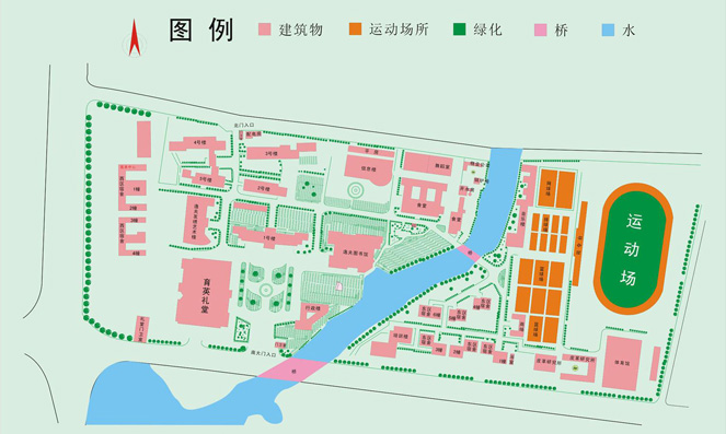 Map of Xueyuan Road Campus